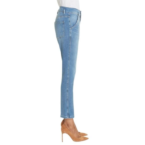 FRAME Le Slender Straight Leg Jeans in Thistle 28 - Picture 4 of 11